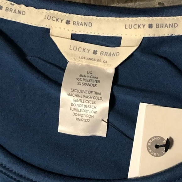 Lucky Brand women’s tie dye blue/grey pajamas - Picture 4 of 4